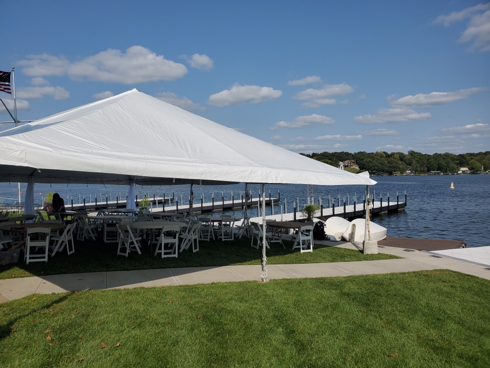 40 x 40 Commercial Frame Tent for Sale