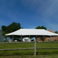 White Pole Tents for Wedding and Events in Kansas City